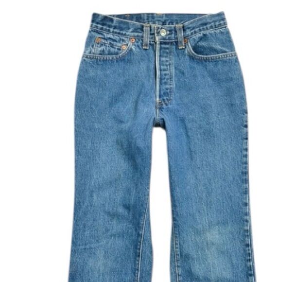 Levi’s 26501-0116 Vintage High Rise Button Up Jeans W27 L34 Very Good Condition - Picture 10 of 10